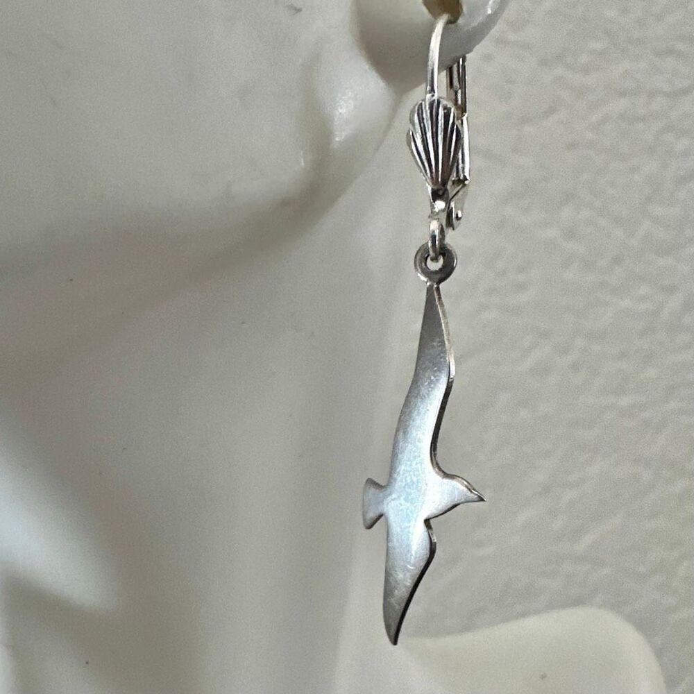 International Sterling Seagull Earrings